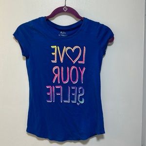 Girls Justice short sleeve shirt size 10